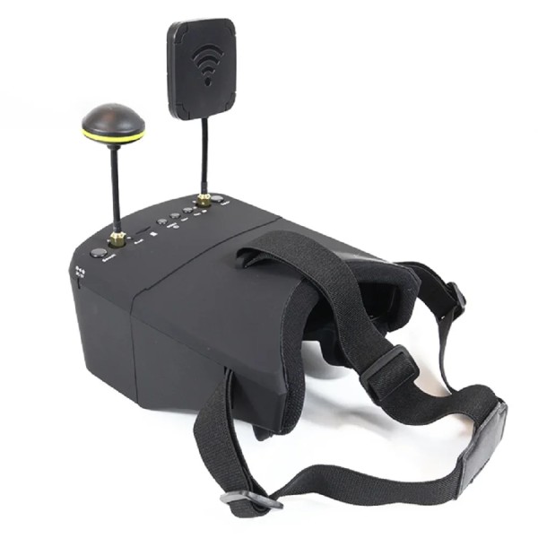 LS-800D DVR 5-Zoll-abnehmbare Drohne 5.8G Diversity Video Brille Headset Eingebautes Drohnen zubehör